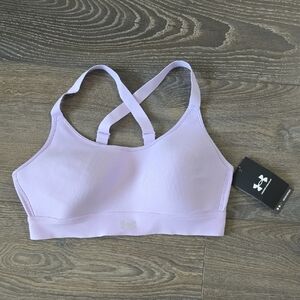 Under Armour Light Purple Cross-Back Bra